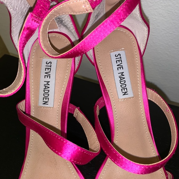 STEVE MADDEN shoe size 8.5 pink - Picture 2 of 7
